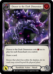 Drawn to the Dark Dimension (Red) [ARC097] Unlimited Edition Normal