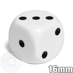 Dice- Solid 10d6 Dice 16mm