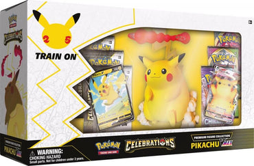Pokemon- Celebrations Premium Figure Collection - Pikachu VMAX  UPC0820650809408