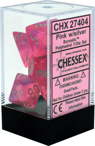 Chessex- Boralis Polyhedral 7-Die set Dice