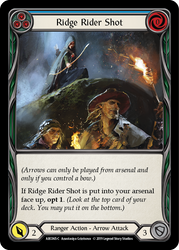 Ridge Rider Shot (Blue) [ARC065-C] 1st Edition Normal