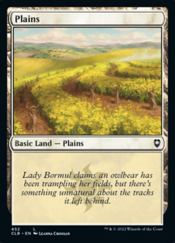 Plains (452) [Commander Legends: Battle for Baldur's Gate]