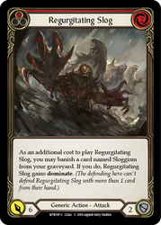 Regurgitating Slog (Red) [WTR197-C] Alpha Print Rainbow Foil