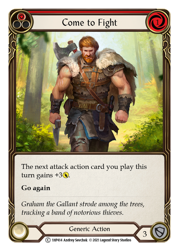 Come to Fight (Red) [1HP414]