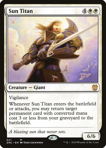 Sun Titan [Zendikar Rising Commander]
