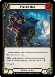Plunder Run (Yellow) [ARC171] Unlimited Edition Rainbow Foil