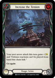 Increase the Tension (Yellow) [CRU136] 1st Edition Rainbow Foil