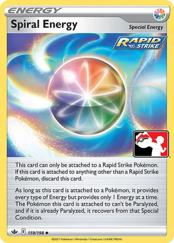 Spiral Energy (159/198) [Prize Pack Series One]