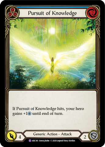 Pursuit of Knowledge [ARC161] Unlimited Edition Rainbow Foil
