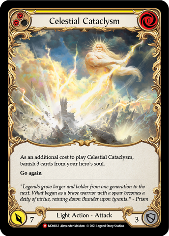 Celestial Cataclysm [MON062] 1st Edition Normal