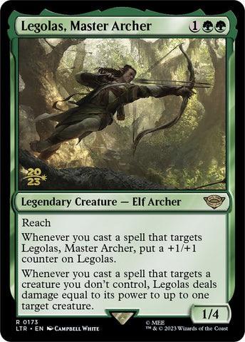 Legolas, Master Archer [The Lord of the Rings: Tales of Middle-Earth Prerelease Promos]