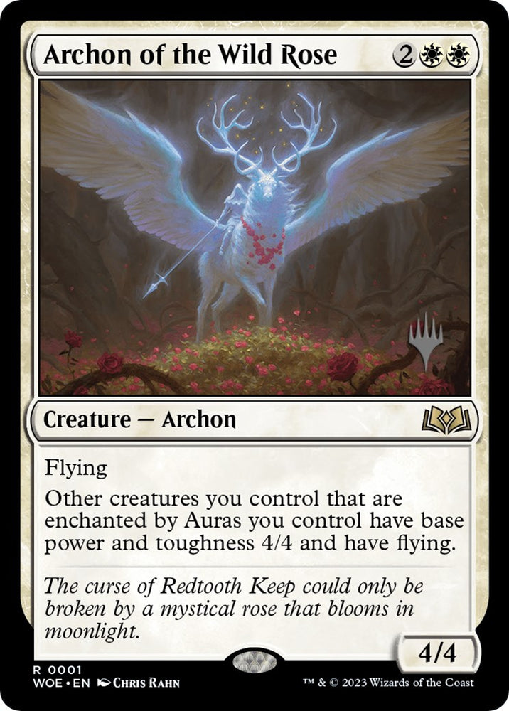 Archon of the Wild Rose (Promo Pack) [Wilds of Eldraine Promos]