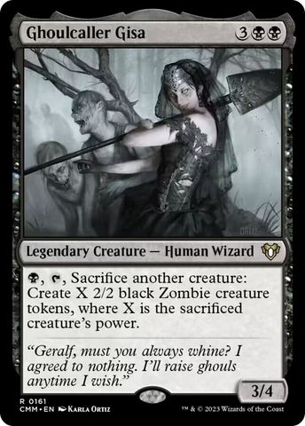 Ghoulcaller Gisa [Commander Masters]