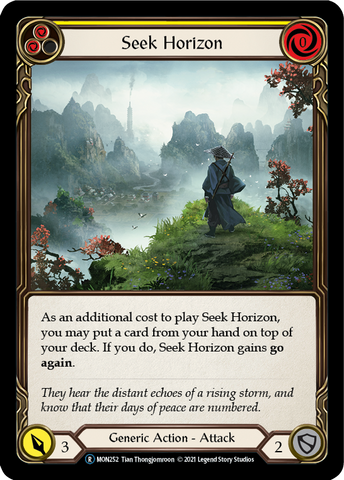 Seek Horizon (Yellow) [U-MON252] Unlimited Edition Normal