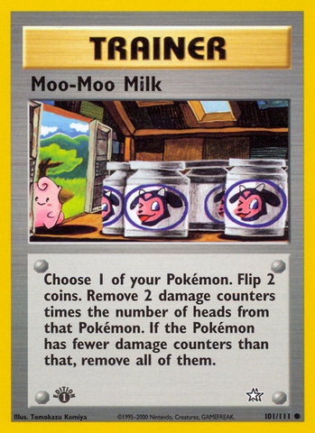 Moo-Moo Milk (101/111) [Neo Genesis 1st Edition]