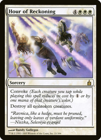 Hour of Reckoning [Ravnica: City of Guilds]