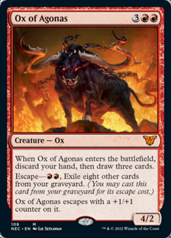 Ox of Agonas [Kamigawa: Neon Dynasty Commander]