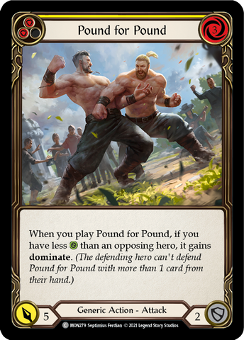 Pound for Pound (Yellow) [MON279] 1st Edition Normal