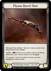 Plasma Barrel Shot [CRU101] 1st Edition Normal