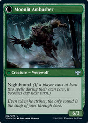 Oakshade Stalker // Moonlit Ambusher [Innistrad: Crimson Vow]