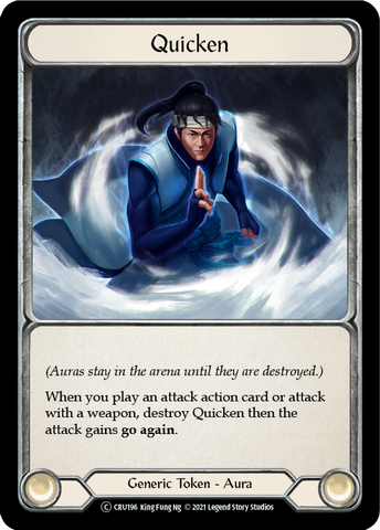 Quicken (Rainbow Foil) [CRU196-RF] Unlimited Rainbow Foil