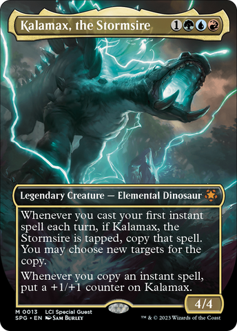 Kalamax, the Stormsire (Borderless) [The Lost Caverns of Ixalan Special Guests]