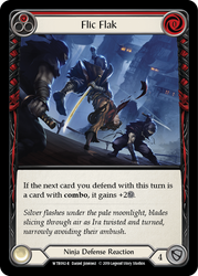 Flic Flak (Red) [WTR092-R] Alpha Print Normal