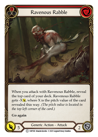 Ravenous Rabble (Red) [1HP393]