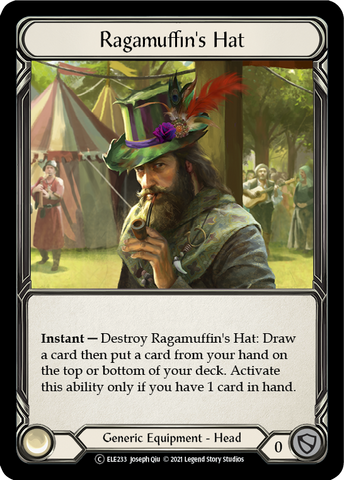 Ragamuffin's Hat [U-ELE233] Unlimited Rainbow Foil