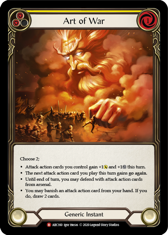 Art of War [ARC160] Unlimited Edition Rainbow Foil