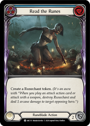Read the Runes (Blue) [ARC111] Unlimited Edition Rainbow Foil