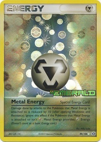 Metal Energy (88/106) (Stamped) [EX: Emerald]