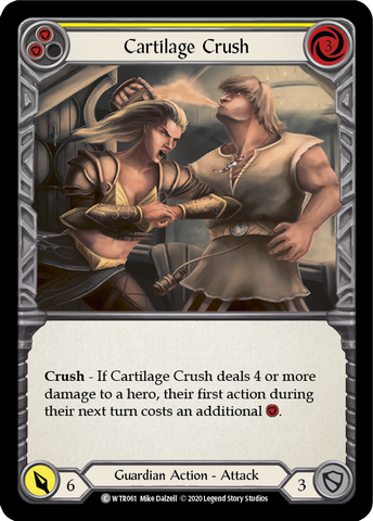 Cartilage Crush (Yellow) [WTR061] Unlimited Edition Rainbow Foil