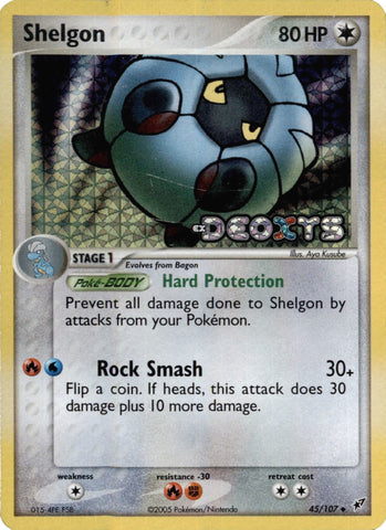 Shelgon (45/107) (Stamped) [EX: Deoxys]
