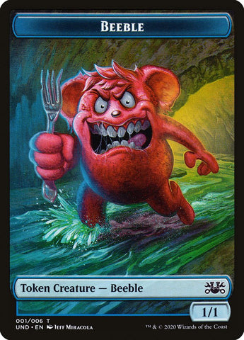 Beeble // Squirrel Double-Sided Token [Unsanctioned Tokens]