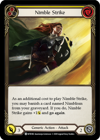 Nimble Strike (Yellow) [WTR186] Unlimited Edition Normal