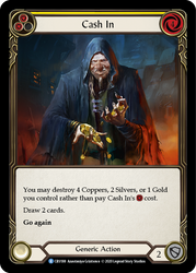 Cash In [CRU188] 1st Edition Rainbow Foil