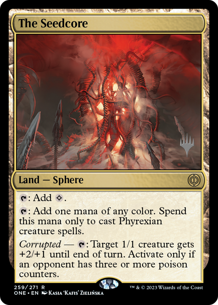 The Seedcore (Promo Pack) [Phyrexia: All Will Be One Promos]