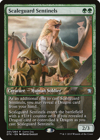 Scaleguard Sentinels (Game Day) [Dragons of Tarkir Promos]
