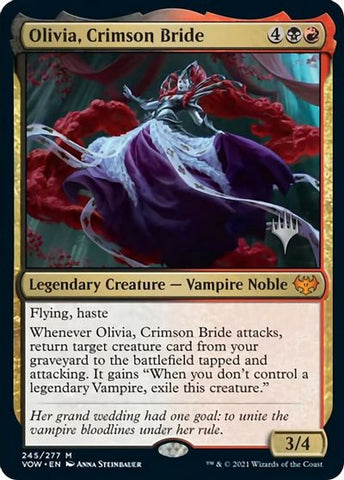 Olivia, Crimson Bride (Promo Pack) [Innistrad: Crimson Vow Promos]