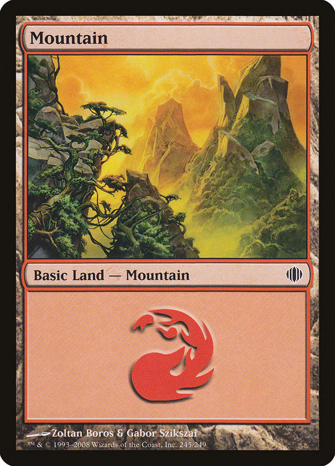 Mountain (245) [Shards of Alara]