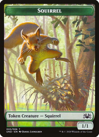 Beeble // Squirrel Double-Sided Token [Unsanctioned Tokens]