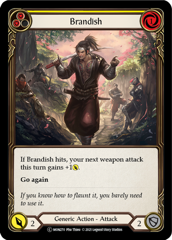 Brandish (Yellow) [U-MON270] Unlimited Edition Normal