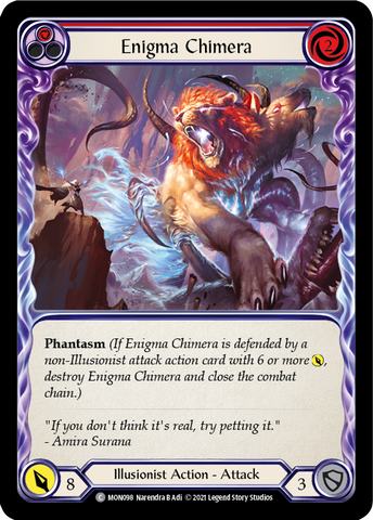 Enigma Chimera (Red) [MON098] 1st Edition Normal