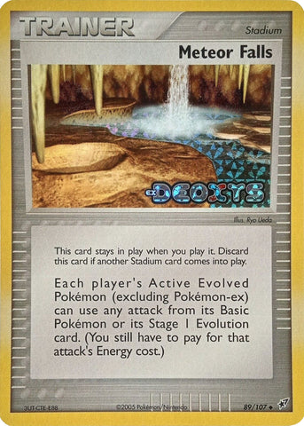 Meteor Falls (89/107) (Stamped) [EX: Deoxys]