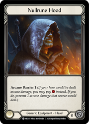 Nullrune Hood [ARC155] Unlimited Edition Rainbow Foil