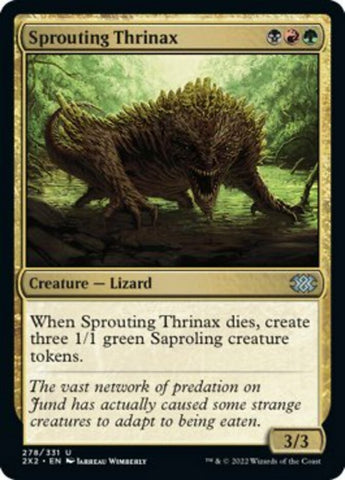 Sprouting Thrinax [Double Masters 2022]