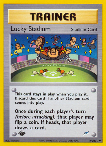 Lucky Stadium (100/105) [Neo Destiny 1st Edition]
