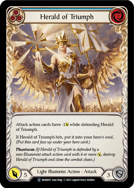 Herald of Triumph (Blue) [U-MON010] Unlimited Edition Normal