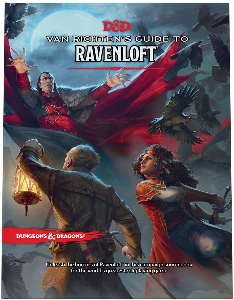 D&D Dungeons & Dragons 5th: VAN RICHTEN'S GUIDE TO RAVENLOFT CAMPAIGN SOURCEBOOK